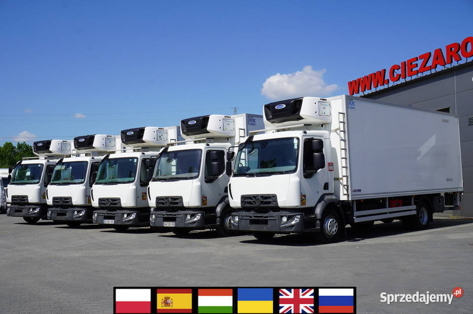 Renault D210 12T Chłodnia Bitemperatura Kilka kamera cofania Kraków