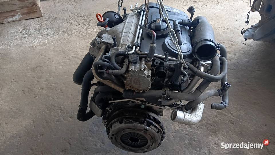 Silnik 20TDI 103kW BKD 223189 kompletny osobowe Silniki kompletne Nysa