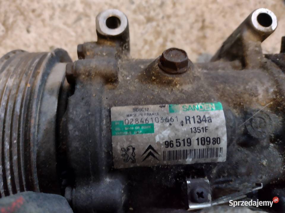 Sprężarka klimatyzacji 16 hdi 9651910980 klimatyzacja małopolskie Kraków