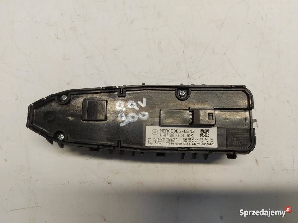 Mercedes EQV w447 Vklasa panel przełącznik szyby sprzedam