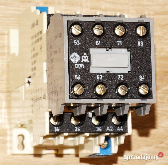 Stycznik mocy LX0040E firmy EAW 25 A 660 V 50 Hz Produkcja Gliwice