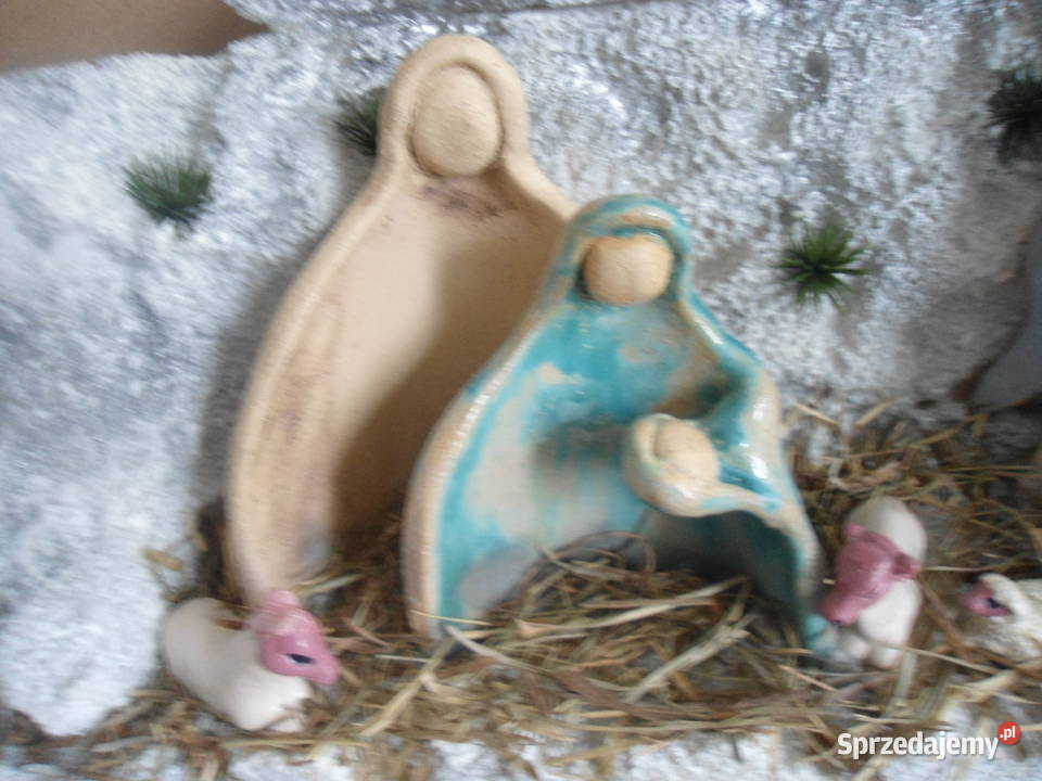 szopka Bożonarodzeniowa z figurkami rękodzieło Pozostałe Koszalin