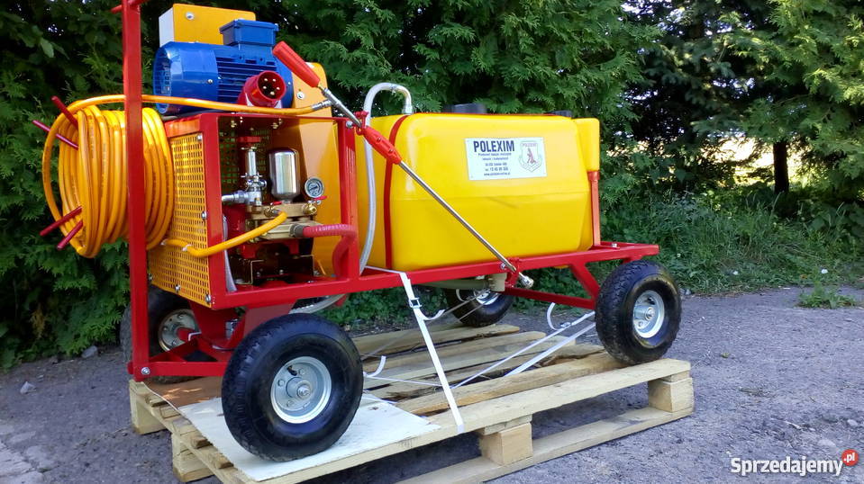 Opryskiwacz elektryczny myjka 400V 100L 22 kW Izdebki