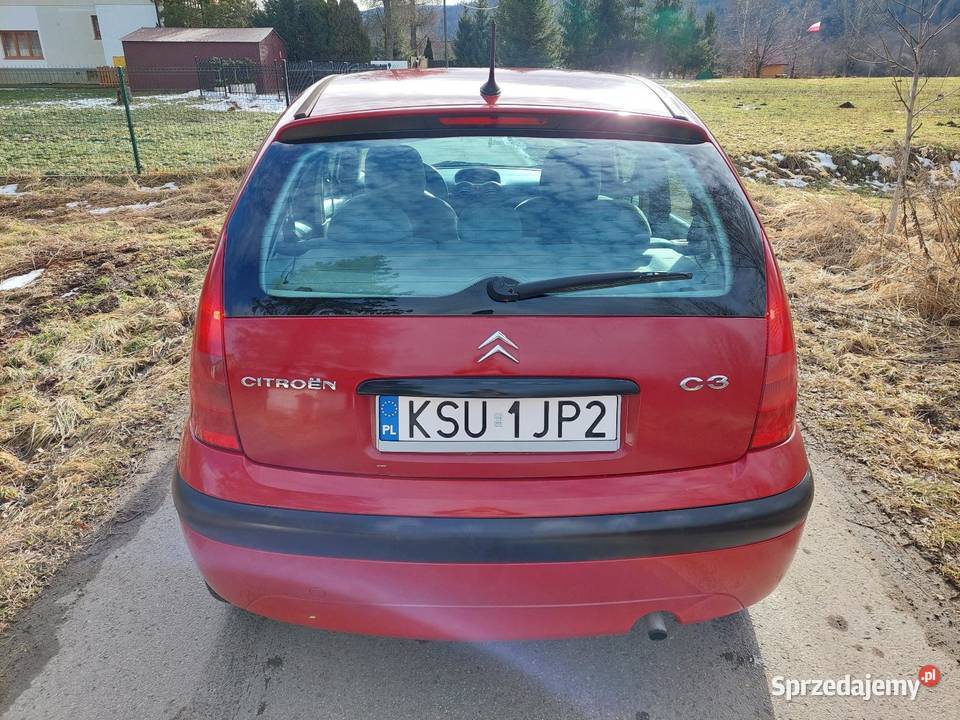 Citron C3 11 Klima Oszczędny Niski Przebieg Sucha Beskidzka sprzedam