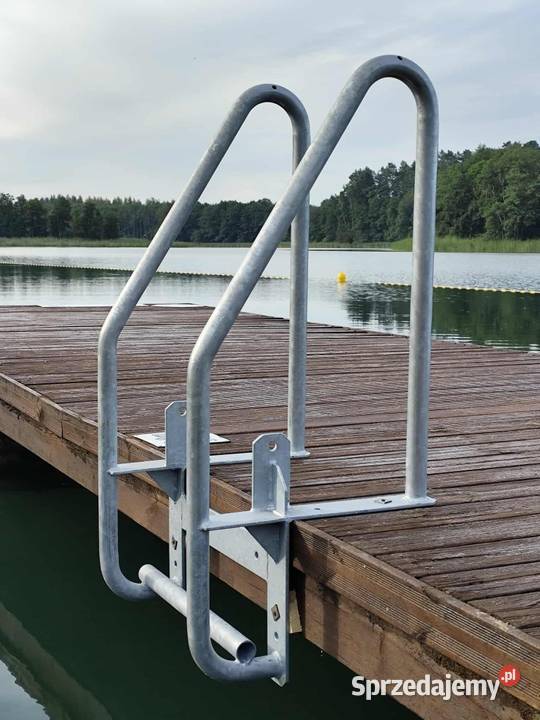 Drabinka kąpielowa składana na pomost Dobre Miasto