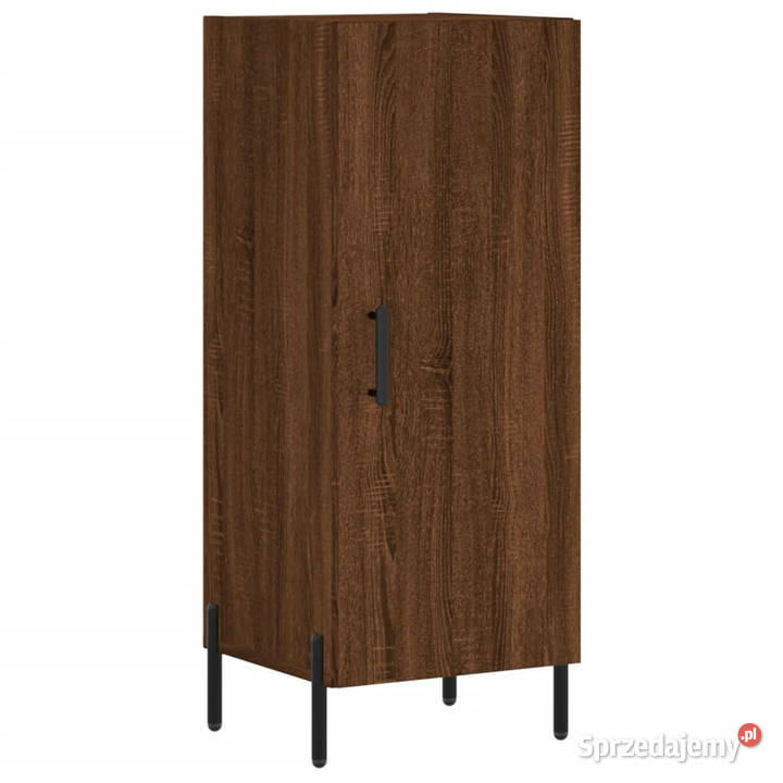 Szafka brązowy dąb 345x34x90 materiał Pozostałe