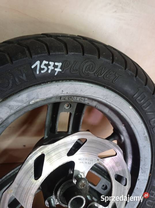 Przednie koło 10 skuter Peugeot Łubno sprzedam