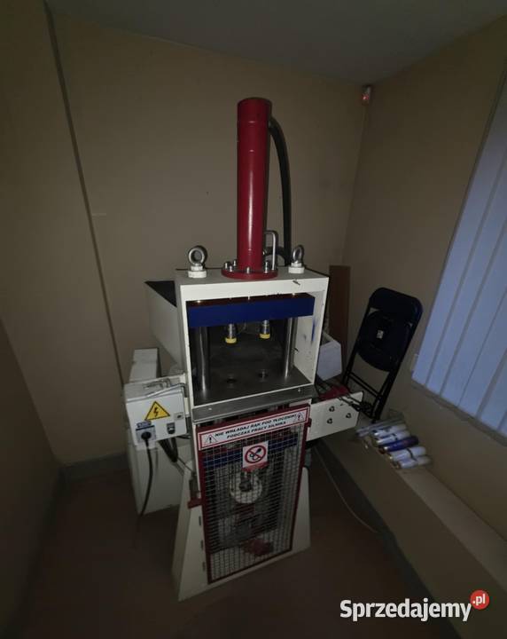 Hydrauliczna prasa do produkcji świec Produkcja Gdańsk