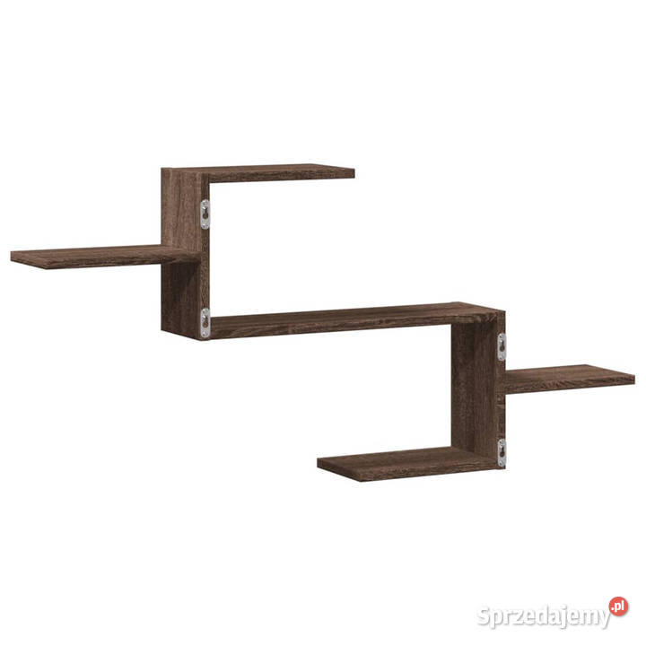 Półka wisząca brązowy dąb 104x15x49 WM853206 sprzedam