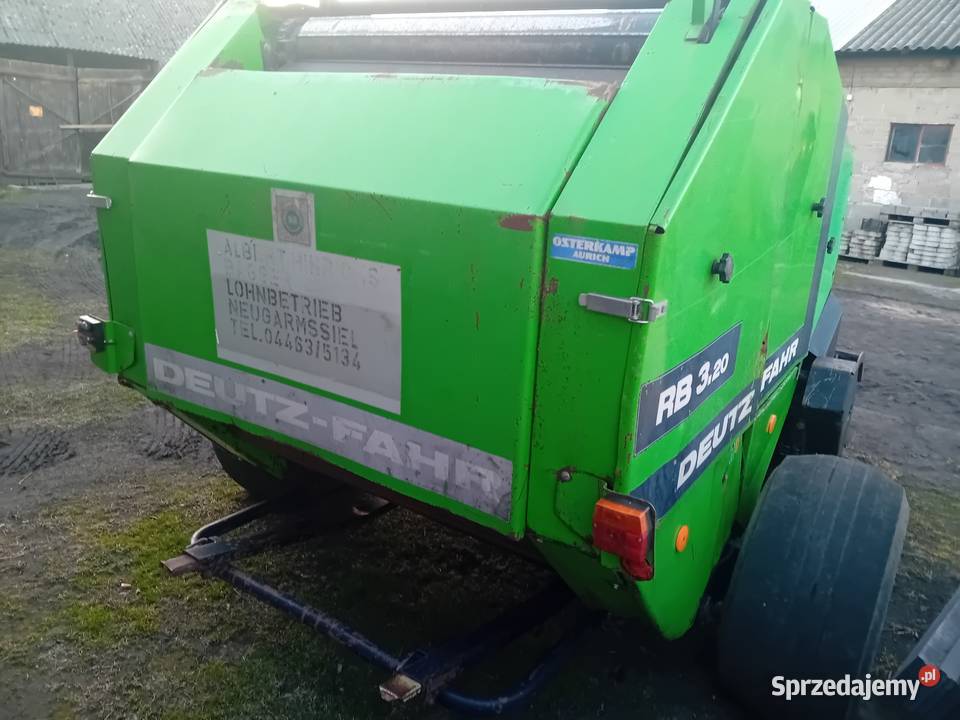 Prasa rolujaca Deutz Fahr 320 Owijanie sznurkiem Skierniewice sprzedam