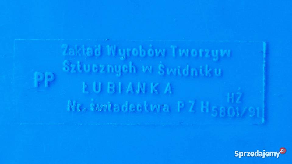 Łubianka plastykowa na owoce Warszawa