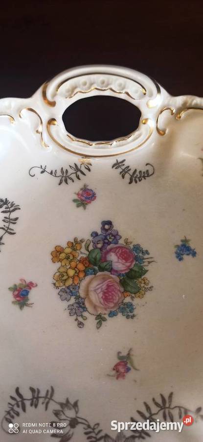 Patera Oscar Schlegelmilch Import Kwiatuszki pomorskie Gdańsk sprzedam