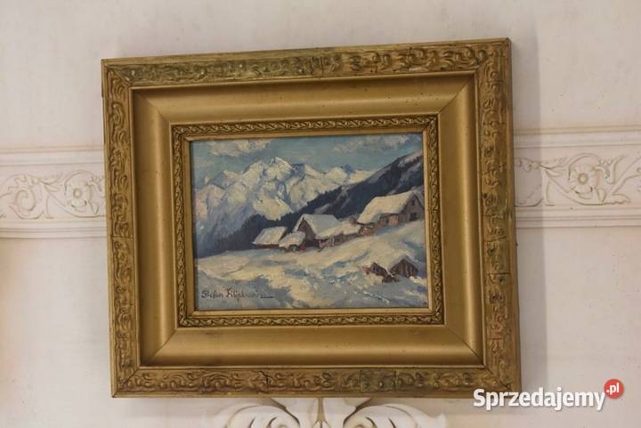 Stefan Filipkiewicz Widok na Tatry Rysy Polski