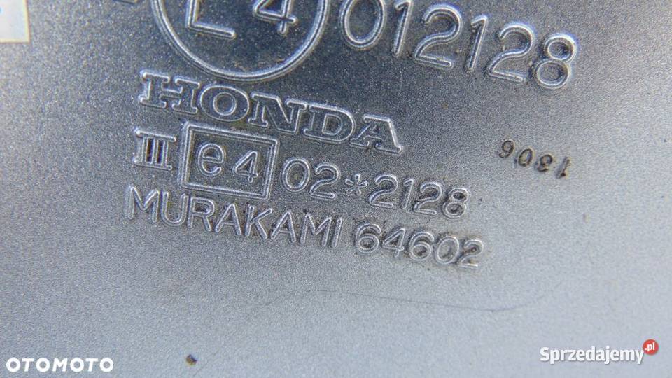 LUSTERKO PRAWE HONDA S2000 RN6 Karoseria Nowy Tomyśl