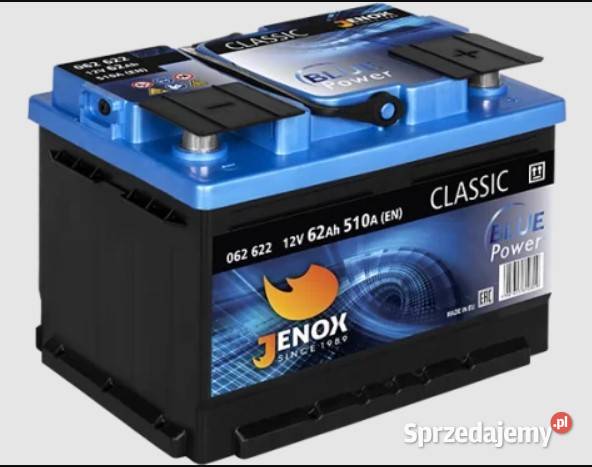 Akumulator Jenox Classic 62Ah 510A R062622AB Wrocław