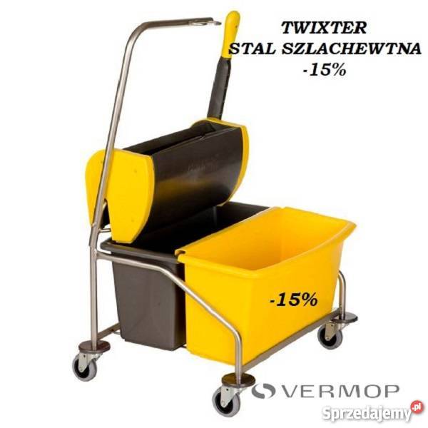 Profesjonalne Wózki Do Sprzątania Vermop Teraz Białystok sprzedam