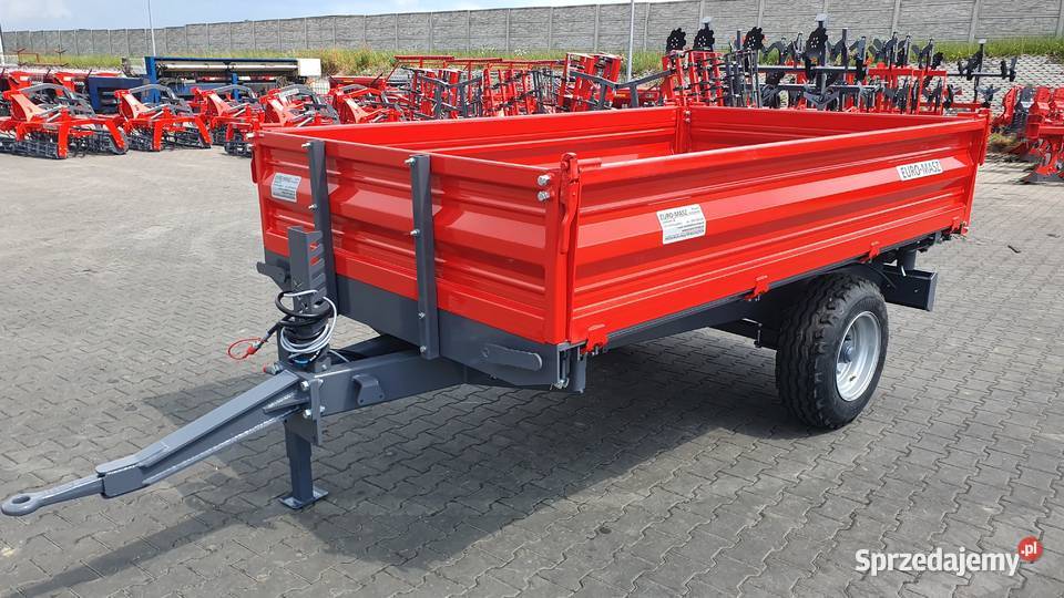 Przyczepa rolnicza jednoosiowa ładowność 3t Czarnocin