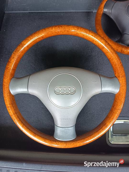 Kierownica drewno Vavona Airbag skóra Audi A3 8L Lubaczów