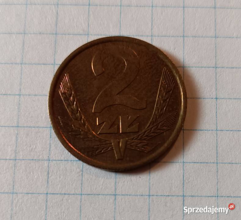 2 ZŁOTE 1987 POLSKA Numizmatyka