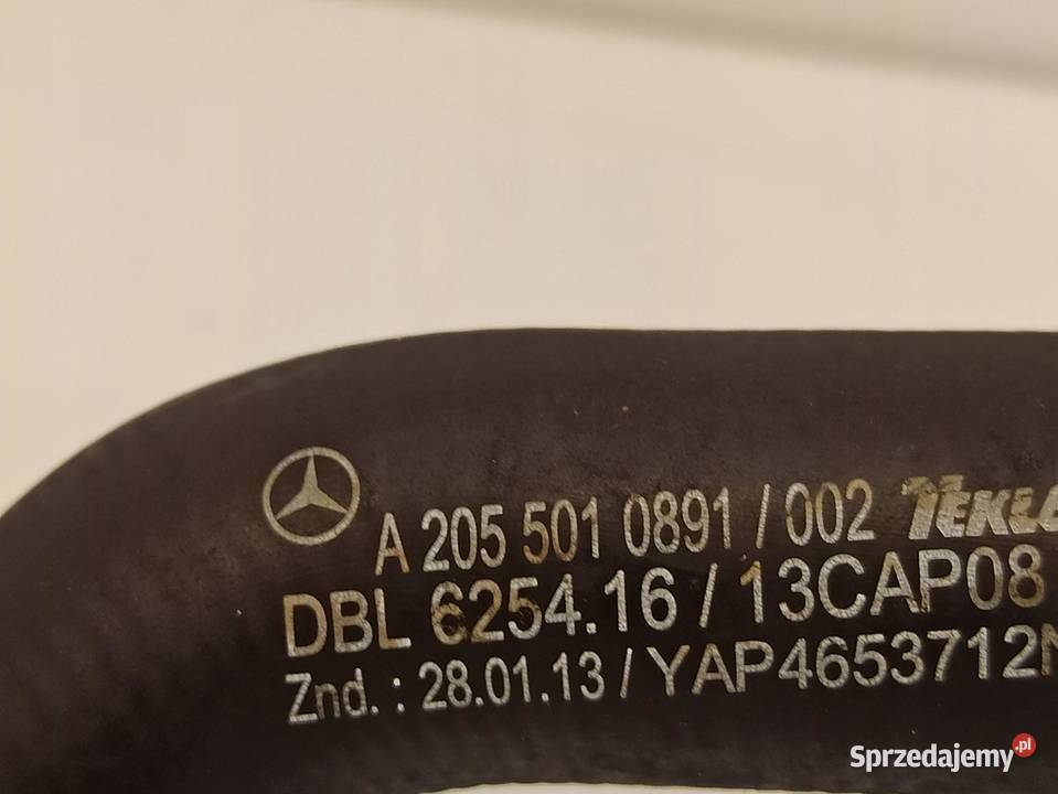 MERCEDES W205 PRZEWÓD WĄŻ WODY A2055010891 dolnośląskie sprzedam