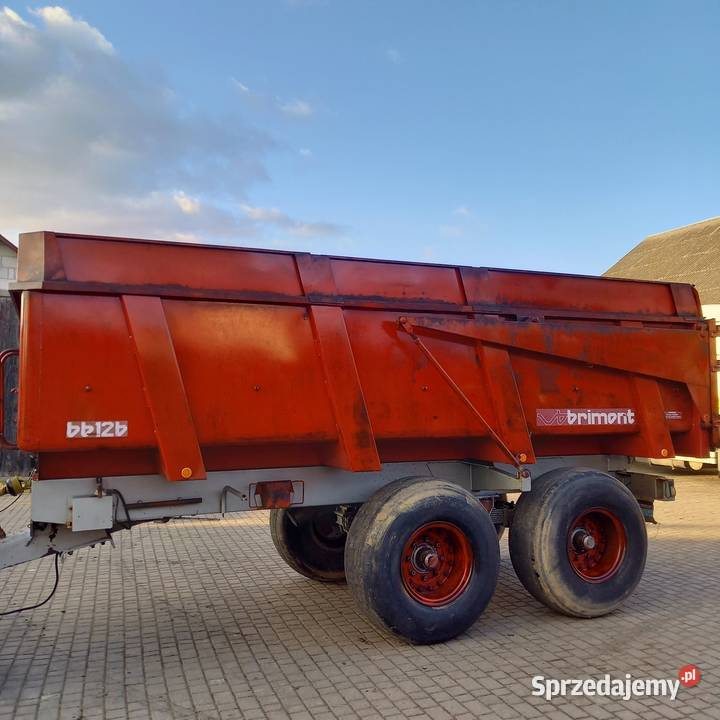 Sprzedam przyczepe skorupowa 125 t Przyczepy rolnicze sprzedam