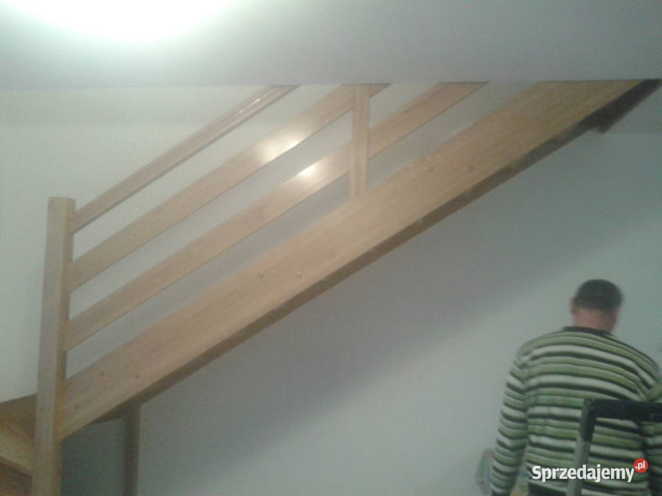 Schody drewniane ażurowe Oszczepalin Pierwszy