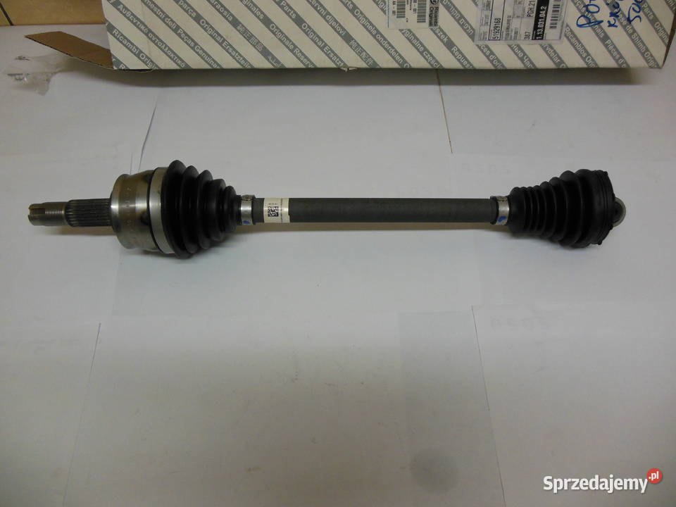 PÓŁOŚ LEWA KRÓTKA FIAT 500L 14 95 51929168 osobowe Kozy