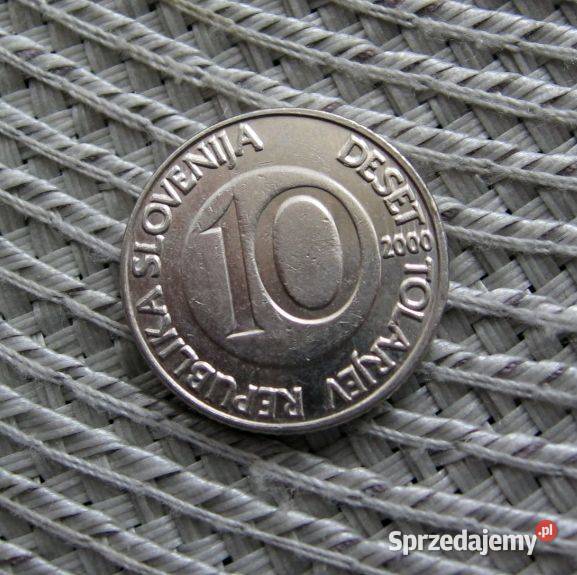 Słowenia 10 Tolarów 2000r Kalisz sprzedam
