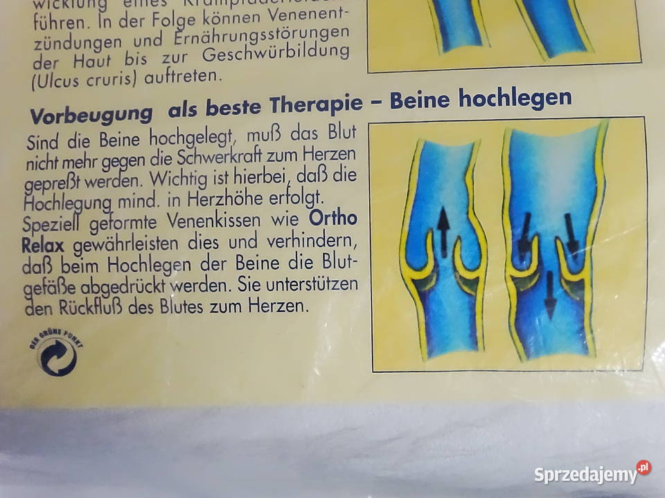 Poduszkapodkładka nóg Ortho VENENKISSEN 40x70x18 Biłgoraj