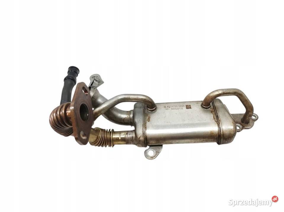 CHŁODNICA SPALIN 147357324R 15 DCI Renault Recyrkulacja spalin EGR