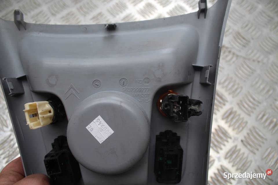 RAMKA ZMIANY BIEGÓW CITROEN C3 I 9637999777 Części samochodowe