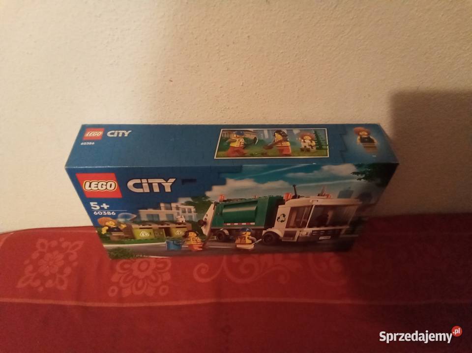 Lego city śmieciarka recyklingowa 60386 mazowieckie Warszawa