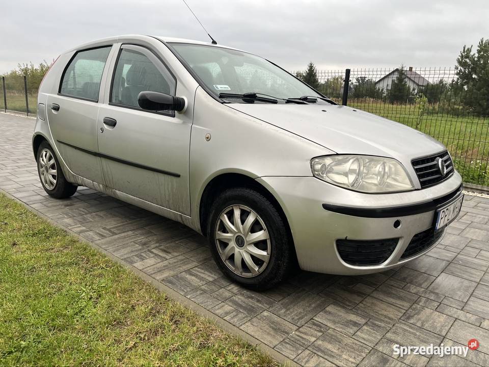 Fiat Punto 12 benzyna LPG 2006r Tursko sprzedam