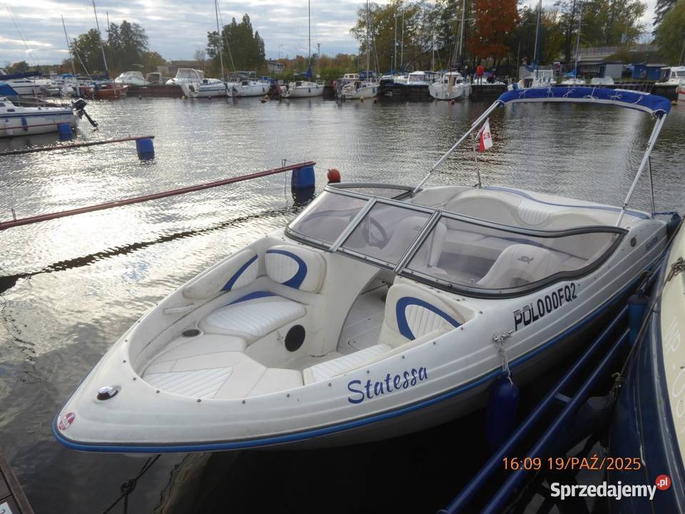 JACHT MOTOROWY GLASTRON VOLVO PENTA 190 43 L Zegrze Południowe