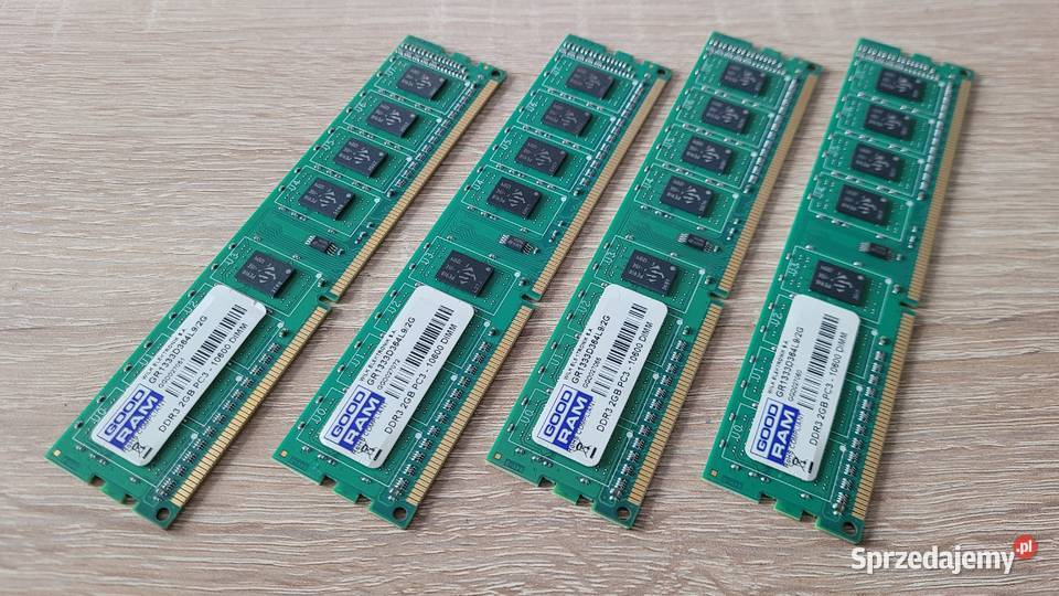 Pamięć RAM GoodRam DDR3 2GB 1333MHz Pamięci Łódź