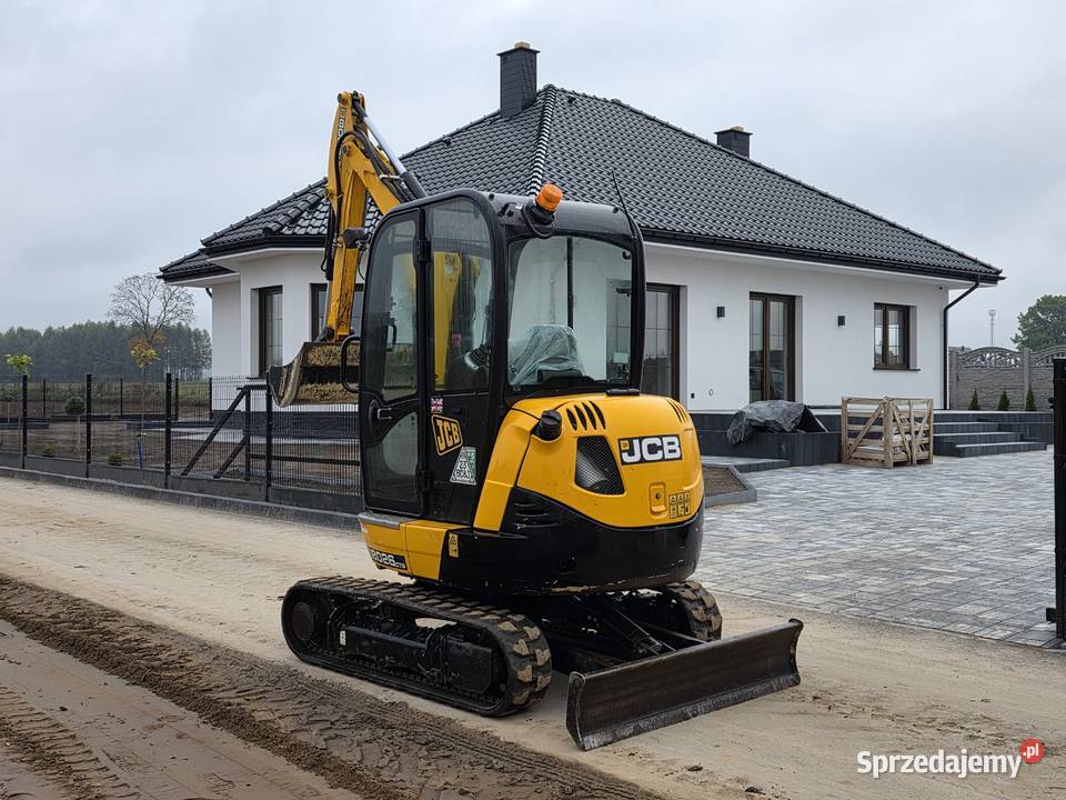 JCB 8026 mini koparka 3 łyżki szybkozłącze 1 wł Bieliny