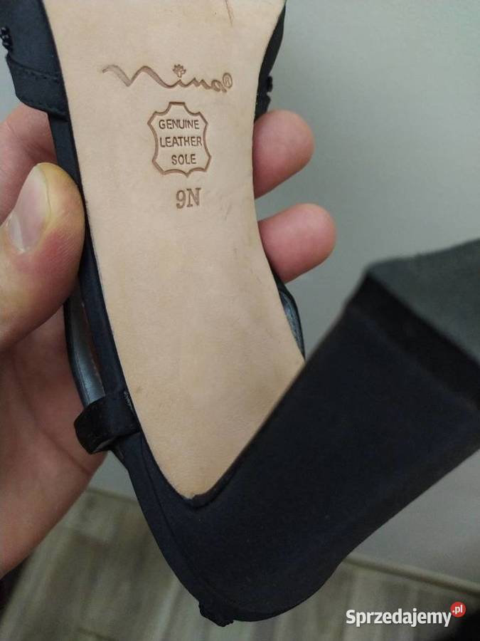 Buty damskie szpilki Nina rozmiar 9N 39 wkładka czarny Kraków