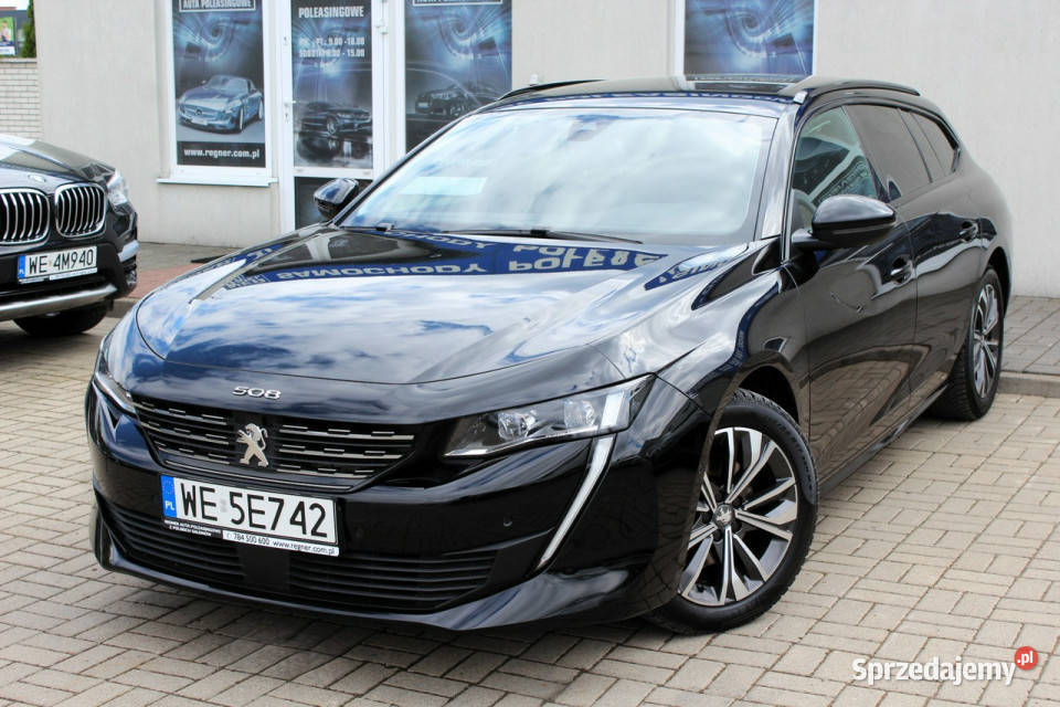 Peugeot 508 SW Salon FV23 Automat Navi Full LED czarny mazowieckie Sokołów