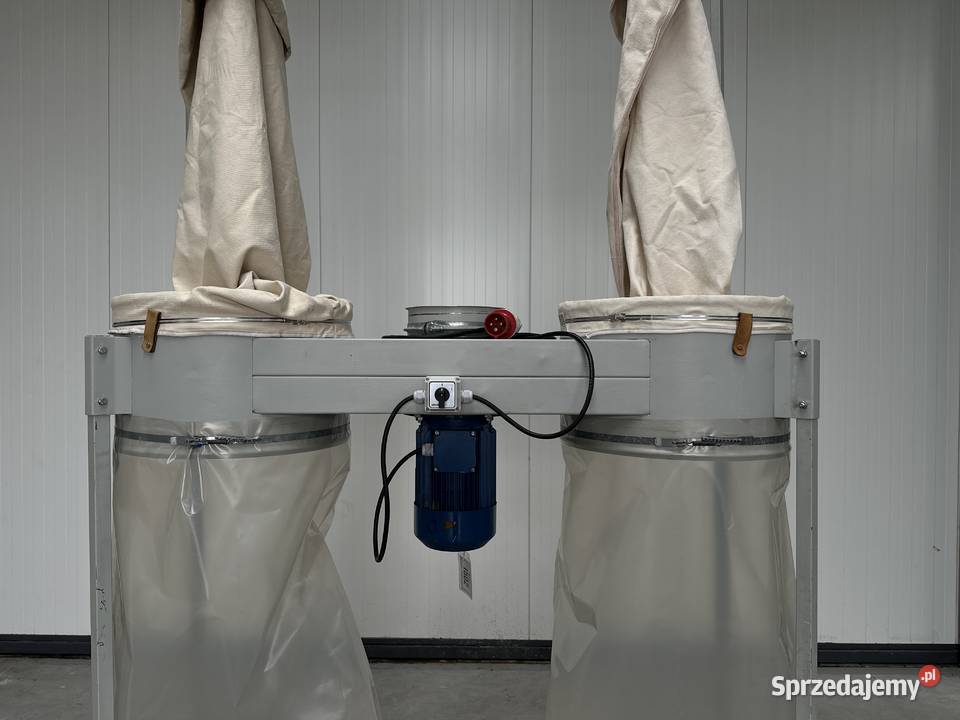 Odciąg trocin 2 workowy 40 kW 1502 lubelskie Łabuńki Pierwsze