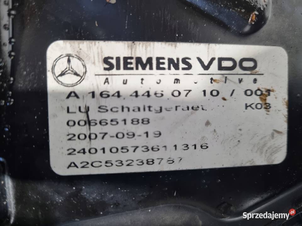 SKRZYNIA BIEGÓW Mercedes W251 R Klasa 30 V6 CDI