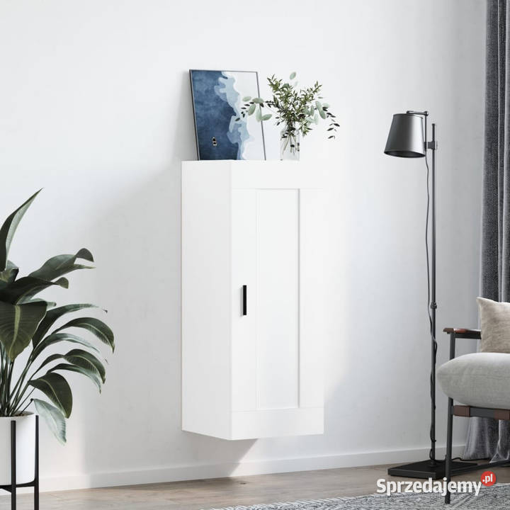 Szafka wisząca biała 345x34x90 materiał mazowieckie Warszawa