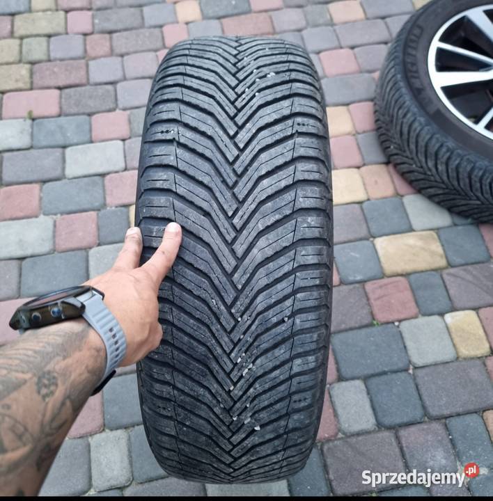 Alufelgi 19 cal z oponami zimowymi i Michelin Trzebiatów