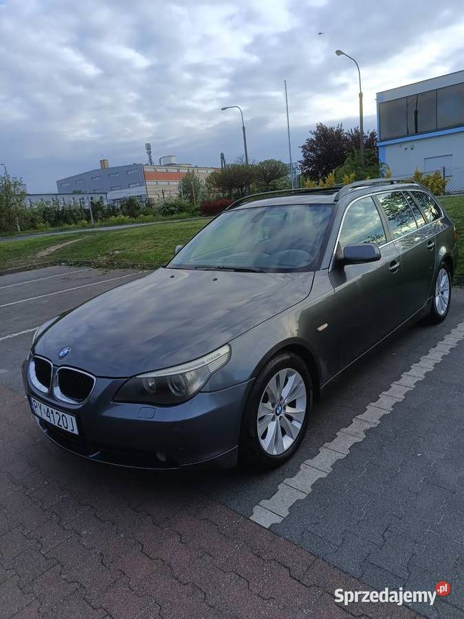 BMW E61 20d Automat195 nieuszkodzony Seria 5 Poznań sprzedam