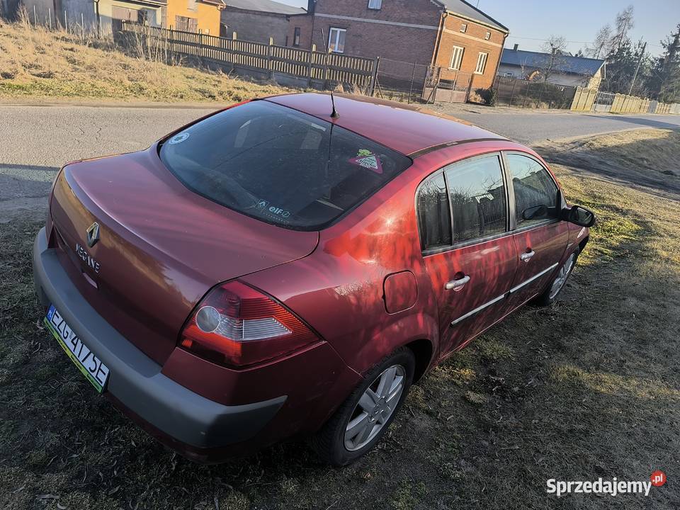 Renault Megane sedan 16 benzyna 112 rocznik 2005 Ozorków