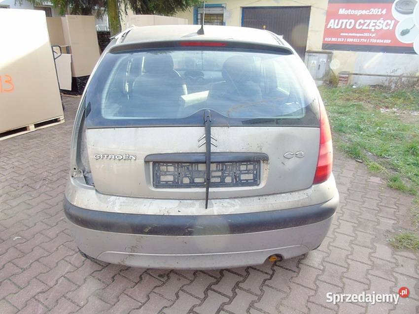 CITROEN C3 I NA CZĘŚCI 11 8V HFX 2004 KLAPA osobowe sprzedam