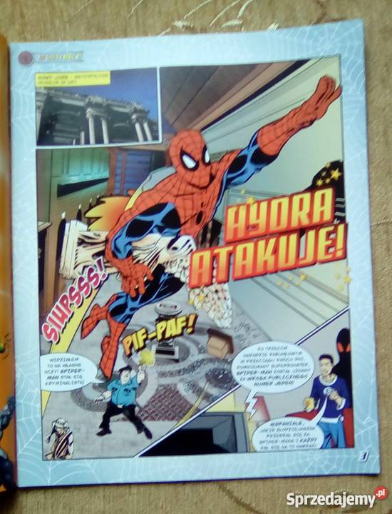 SPIDERMAN BOHATEROWIE I ZŁOCZYŃCY 24 Piszczac