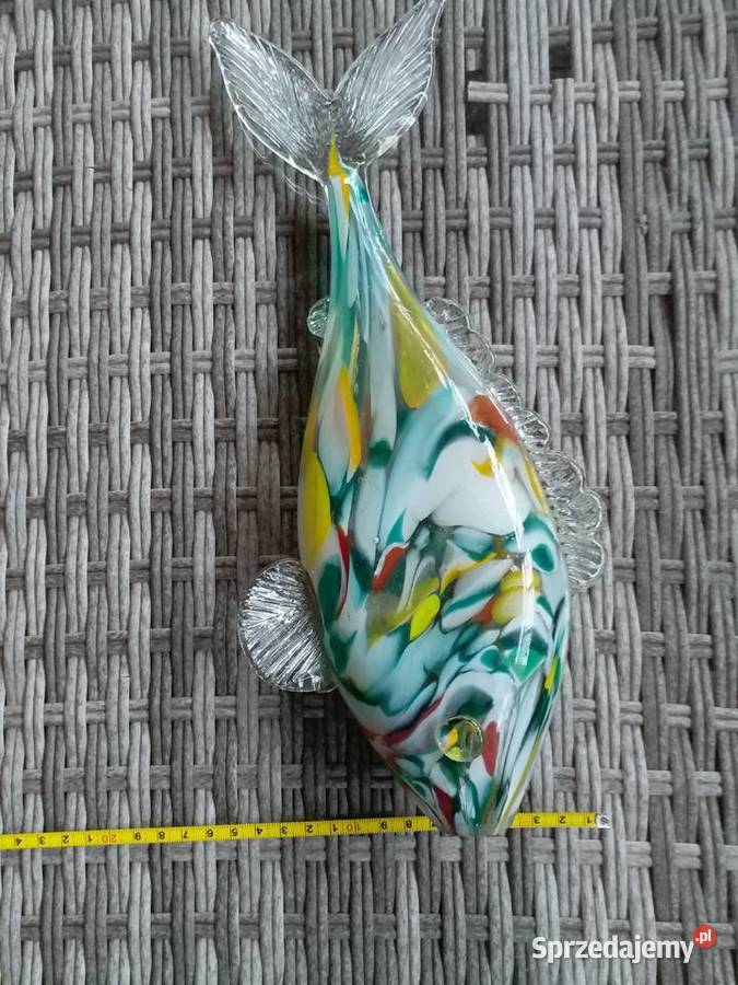 Dużaszklana rybka z czasów PRL zachodniopomorskie Barlinek sprzedam