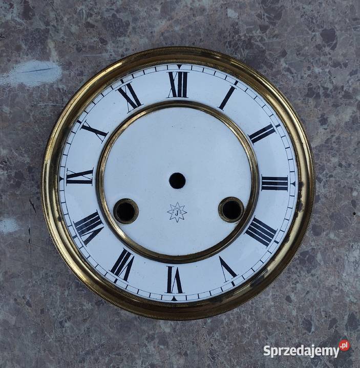 686 Tarcza starego zegara ściennego Junghans 145 Tczew