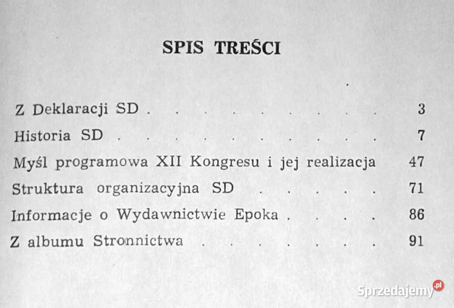 Stronnictwo Demokratyczne w PRL Andrzej Rajewski Chełm sprzedam