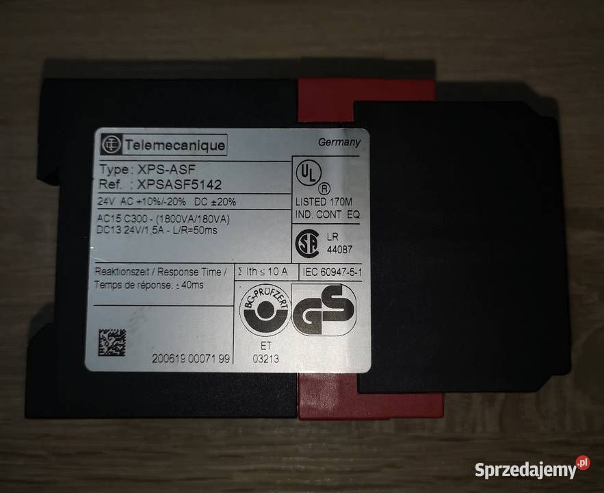 TELEMECANIQUE XPSASF XPSASF5142 Przekaźnik Ryn